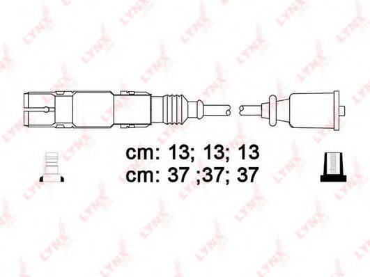 LYNXAUTO SPC5332 Комплект дротів запалювання
