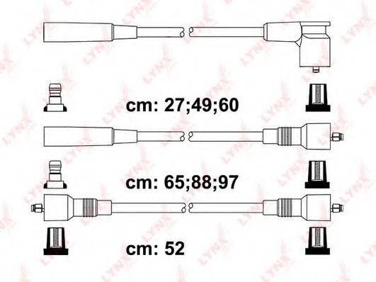 LYNXAUTO SPC5926 Комплект дротів запалювання