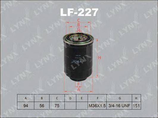 MAZDA 1N01-13-ZA5 Паливний фільтр