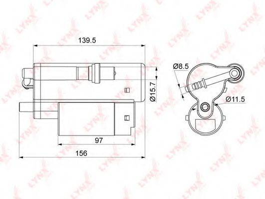 NISSAN 17040-8N010 Паливний фільтр