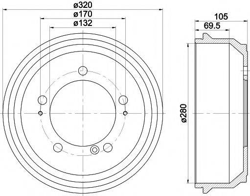 HELLA PAGID 8DT 355 300-631