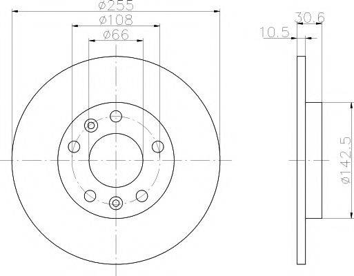 HELLA PAGID 8DD 355 105-281