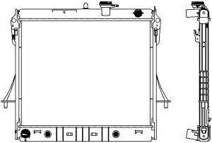 GENERAL MOTORS 25964053 Радіатор, охолодження двигуна