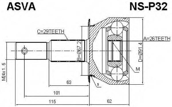 ASVA NS-P32