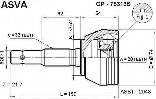 ASVA OP-75313S