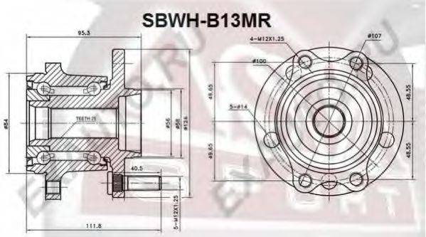 ASVA SBWH-B13MR