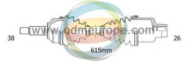 ODM-MULTIPARTS 18211470 Приводний вал