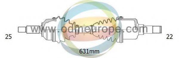 ODM-MULTIPARTS 18301090 Приводний вал