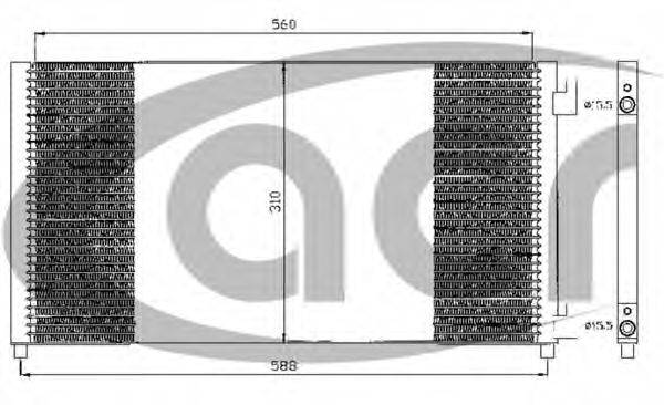 ACR 300503 Конденсатор, кондиціонер