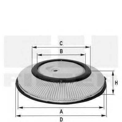 FIL FILTER HP5016 Повітряний фільтр