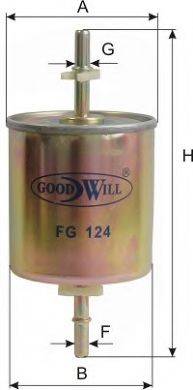 GOODWILL FG124 Паливний фільтр
