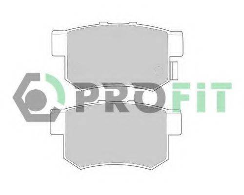 PROFIT 50000956C Комплект гальмівних колодок, дискове гальмо