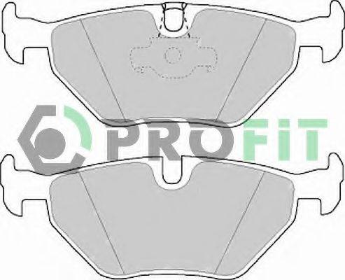 PROFIT 50001075 Комплект гальмівних колодок, дискове гальмо