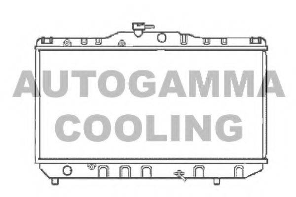 AUTOGAMMA 101016 Радіатор, охолодження двигуна