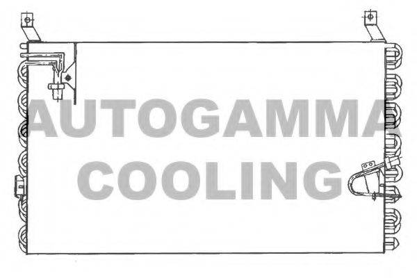 AUTOGAMMA 101723 Конденсатор, кондиціонер