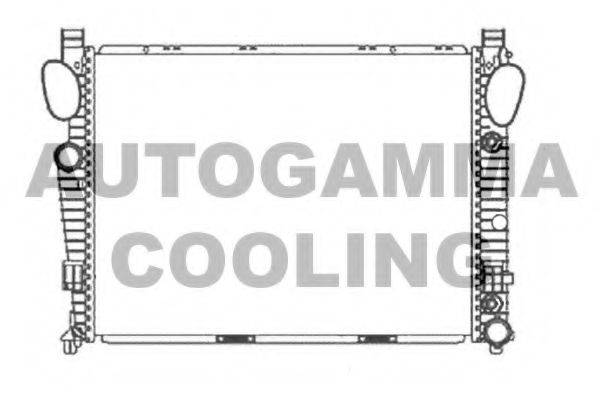 AUTOGAMMA 102169 Радіатор, охолодження двигуна