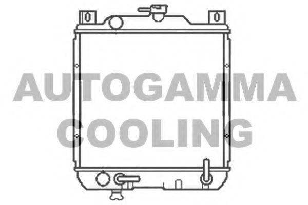 AUTOGAMMA 102331 Радіатор, охолодження двигуна