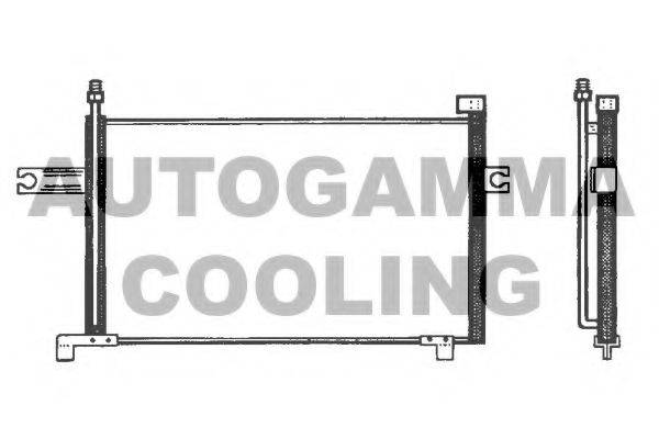 AUTOGAMMA 102720 Конденсатор, кондиціонер