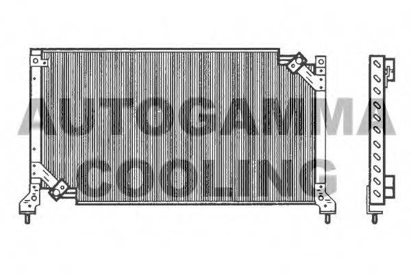 AUTOGAMMA 102788 Конденсатор, кондиціонер