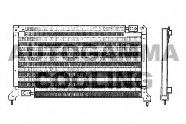 AUTOGAMMA 102789 Конденсатор, кондиціонер