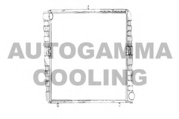 AUTOGAMMA 102971 Радіатор, охолодження двигуна