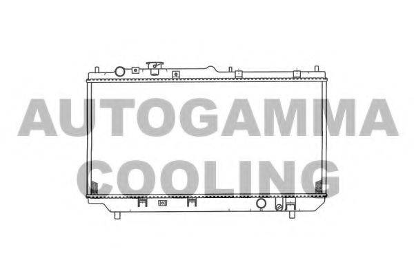 AUTOGAMMA 103264 Радіатор, охолодження двигуна