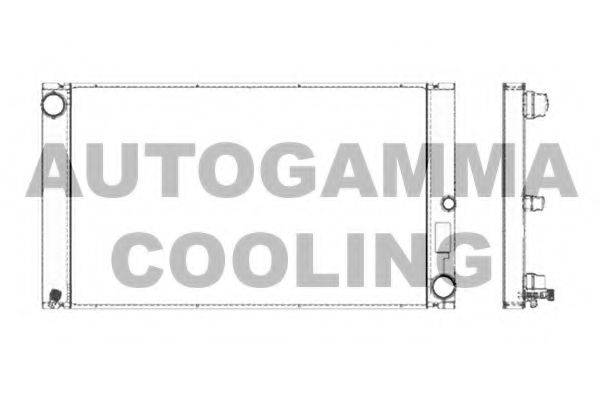 AUTOGAMMA 103392 Радіатор, охолодження двигуна