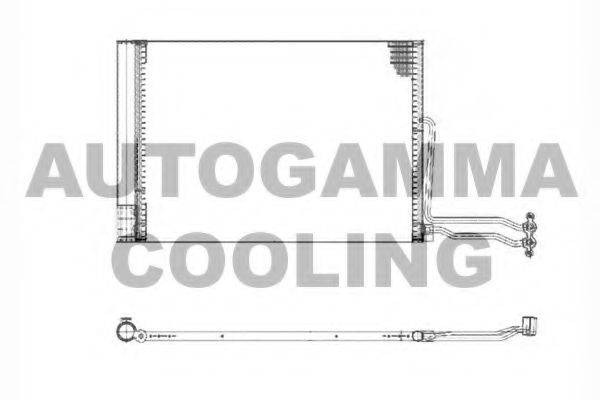 AUTOGAMMA 103725 Конденсатор, кондиціонер