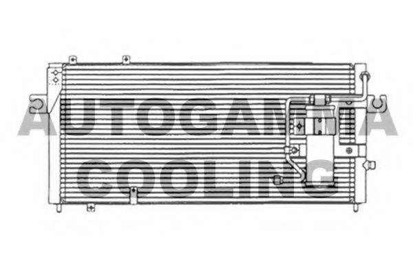 AUTOGAMMA 103803 Конденсатор, кондиціонер