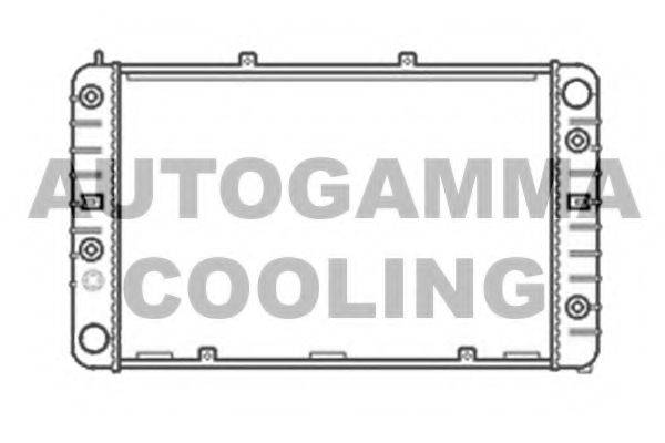 AUTOGAMMA 104185 Радіатор, охолодження двигуна