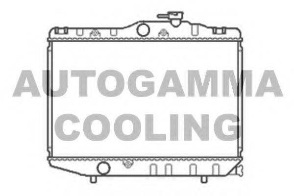 AUTOGAMMA 104746 Радіатор, охолодження двигуна