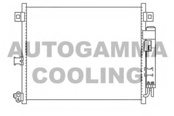 AUTOGAMMA 105342 Конденсатор, кондиціонер