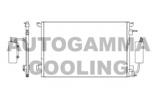 AUTOGAMMA 105344 Конденсатор, кондиціонер