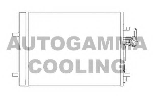 AUTOGAMMA 105358 Конденсатор, кондиціонер