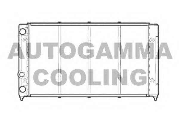 AUTOGAMMA 105570 Радіатор, охолодження двигуна