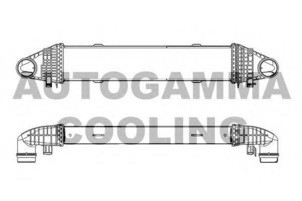 AUTOGAMMA 105632 Інтеркулер