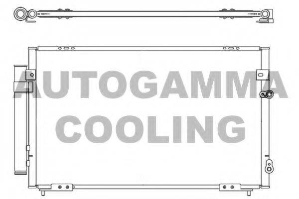 AUTOGAMMA 105688 Конденсатор, кондиціонер