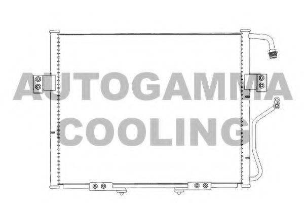 AUTOGAMMA 105717 Конденсатор, кондиціонер