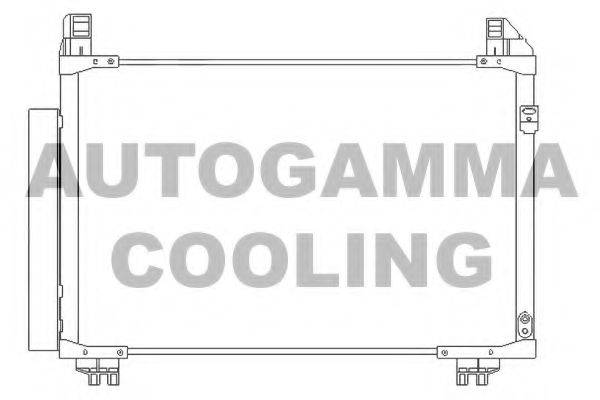 AUTOGAMMA 105831 Конденсатор, кондиціонер