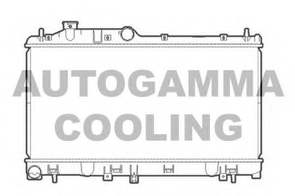 AUTOGAMMA 105931 Радіатор, охолодження двигуна