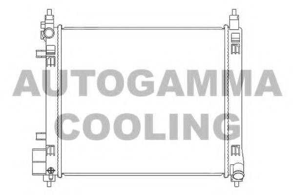 AUTOGAMMA 105993 Радіатор, охолодження двигуна
