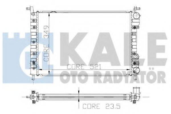 KALE OTO RADYATOR 120500