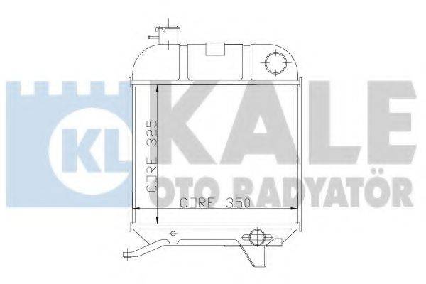 KALE OTO RADYATOR 163600