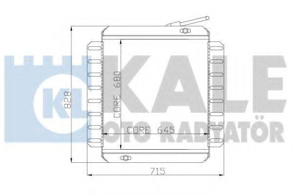 KALE OTO RADYATOR 166300