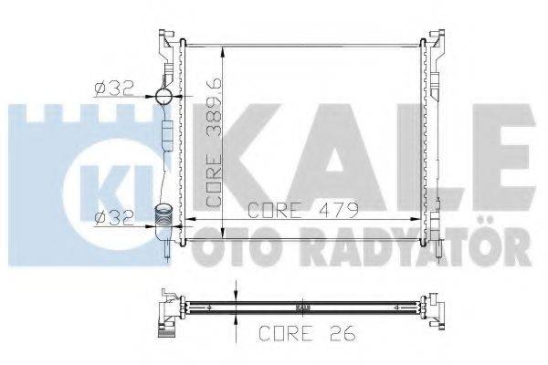 KALE OTO RADYATOR 207400