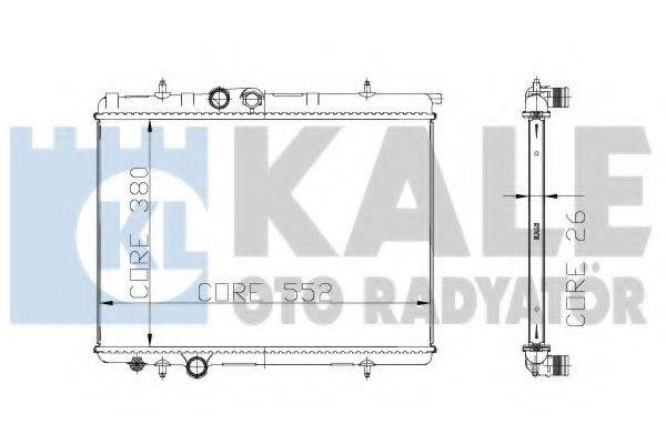 KALE OTO RADYATOR 215999