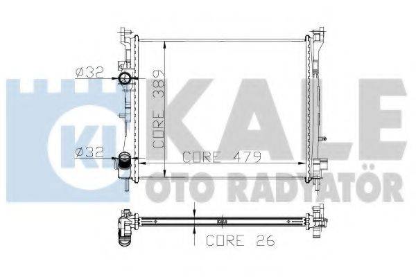 KALE OTO RADYATOR 226500