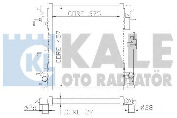 KALE OTO RADYATOR 365700