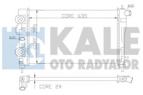 KALE OTO RADYATOR 368100