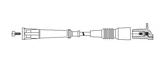 BREMI 12255 Провід запалювання